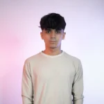 Sand Crew Neck Textured Sweat Shirt
