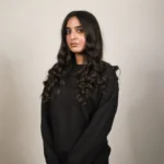 Basic Black Crew Neck Fleece Sweat Shirt